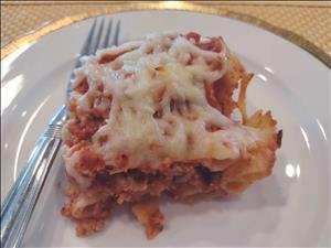 Baked Penne With Meat sauce