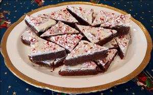 Peppermint Brownies