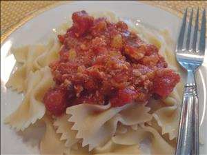 Chunky Vegetable Meat Sauce